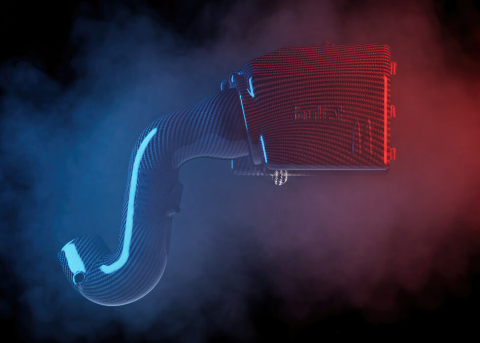 Powerful VFX and 3D Video for Carbon Fiber Intake