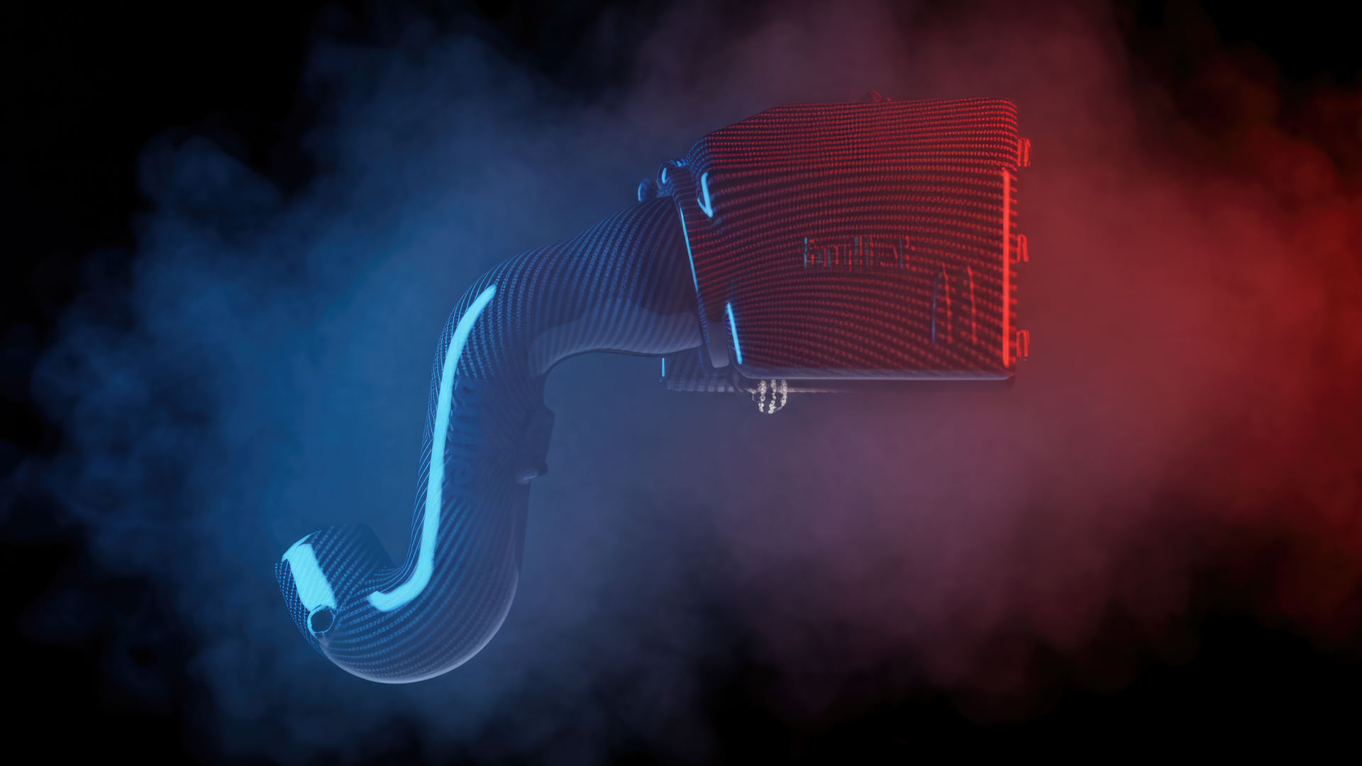 Powerful VFX and 3D Video for Carbon Fiber Intake